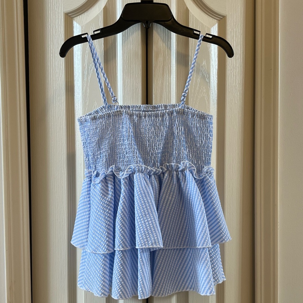 SHEIN Ruffle Tank Top XS - Picture 4 of 4